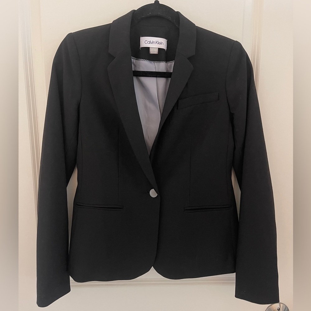 Calvin Klein Women's Petite Black Blazer | 2P